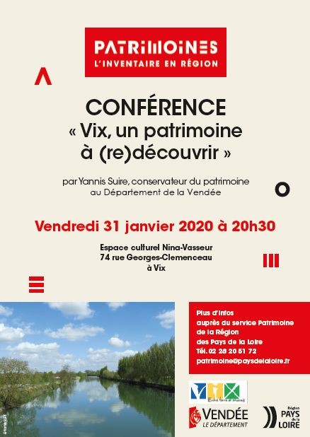 Service Patrimoine de la Région des Pays de La Loire Affiche-Vix