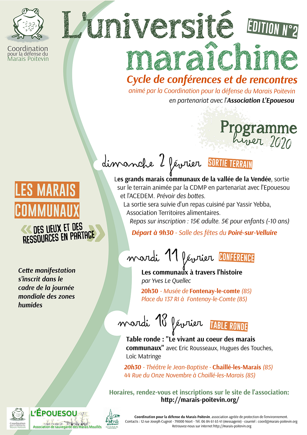 Université Maraichine Afficheuniversite13012020A4