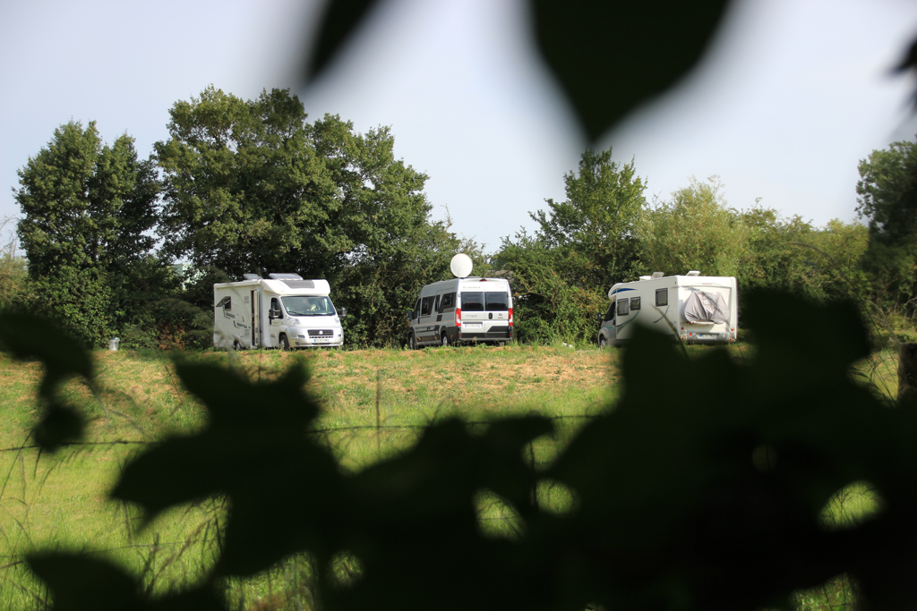 Aire de stationnement à Solesmes