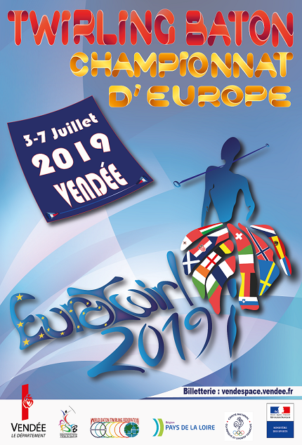 Twirling CHAMPIONNAT-D-EUROPE-DE-TWIRLING-BATON