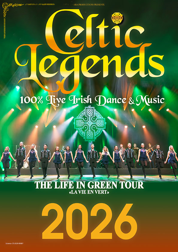 CELTIC LEGENDS – « THE LIFE IN GREEN TOUR »
