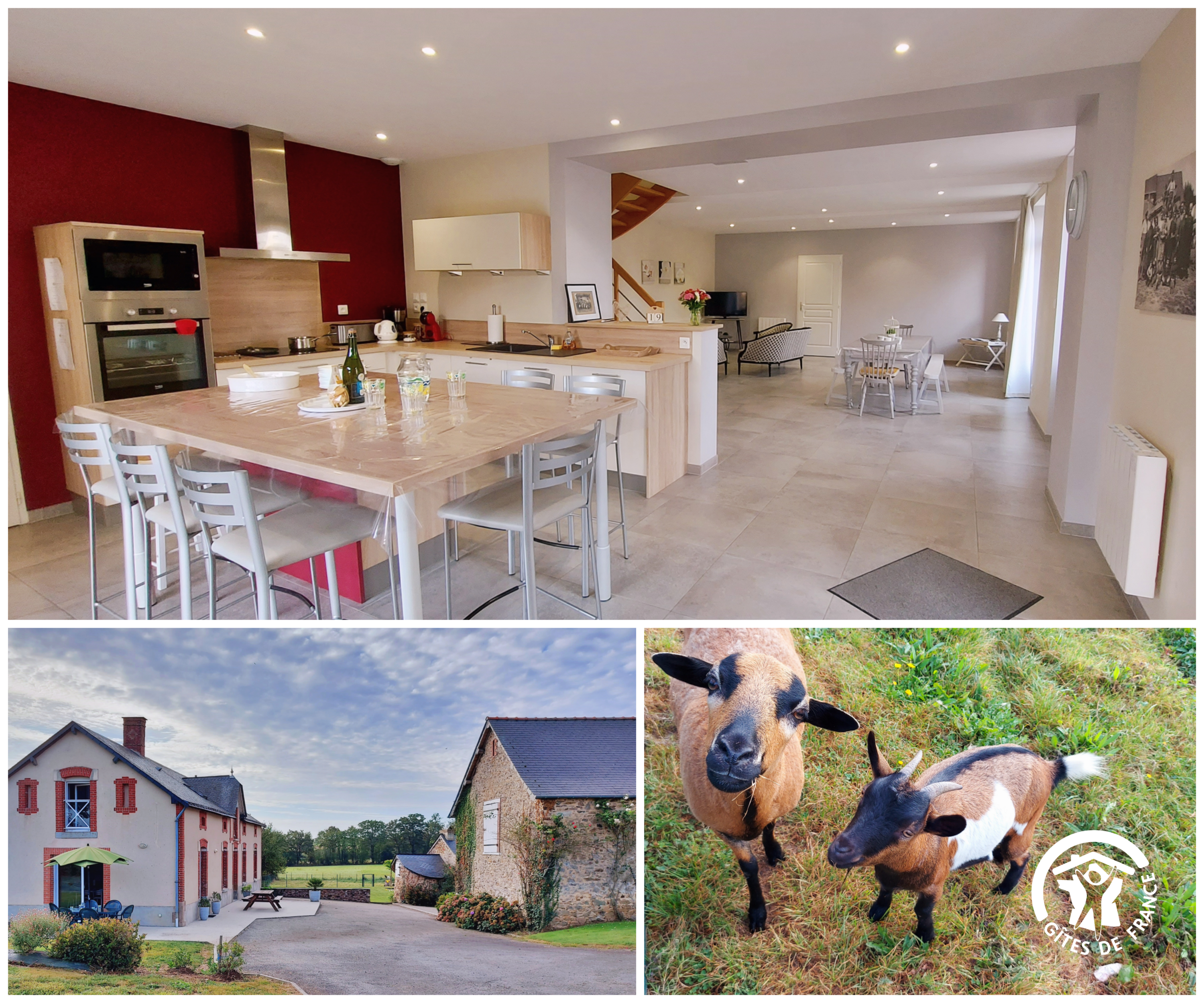 LA CHEVALLERIE, 10 PERSONNES, 4 CHAMBRES