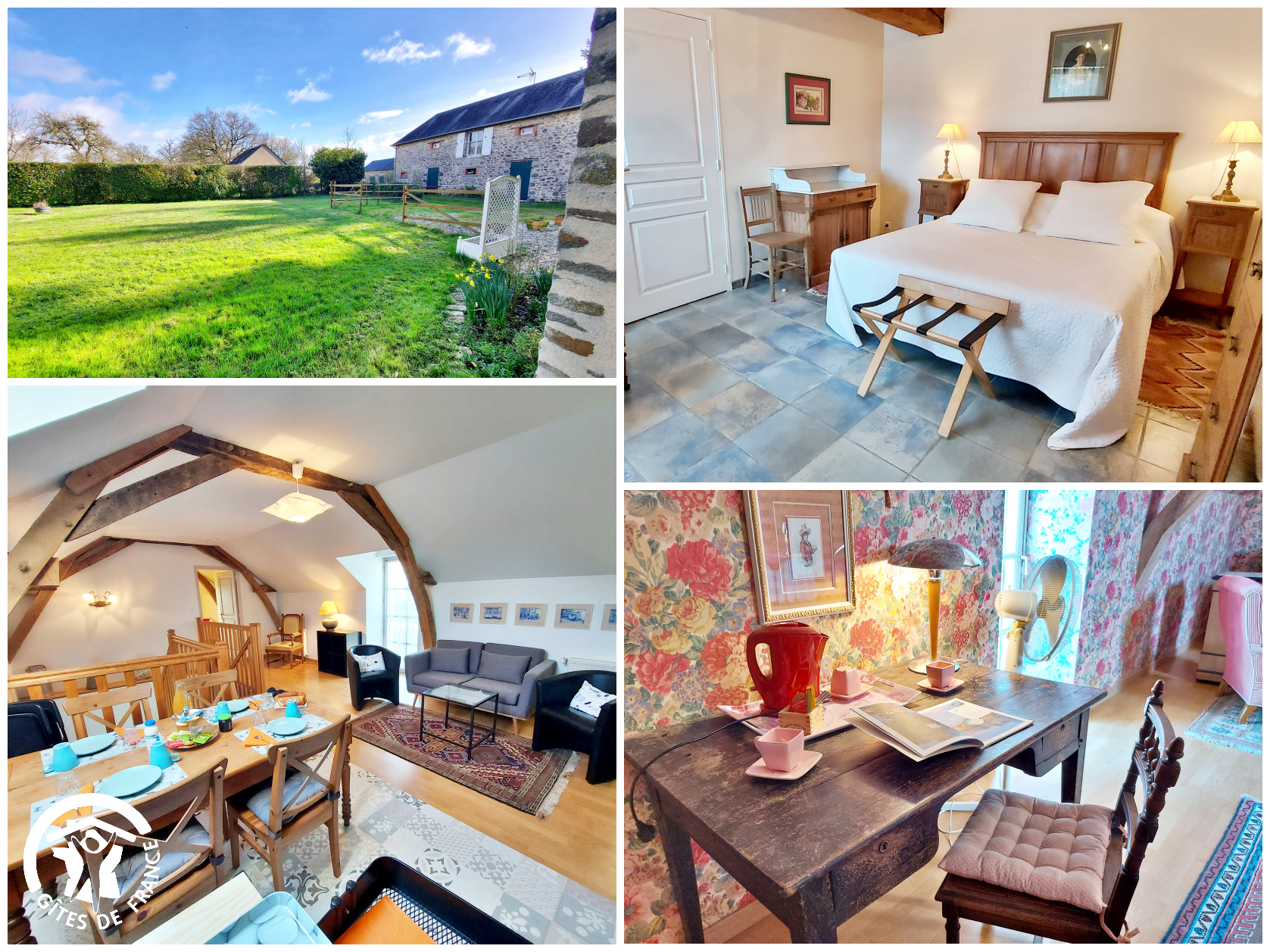 GÎTE DE LA HOUZARDIÈRE, JUSQU&rsquo;À 7 PERS