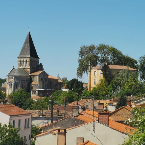 Circuit découverte-Mareuil-sur-Lay-Vue église et château