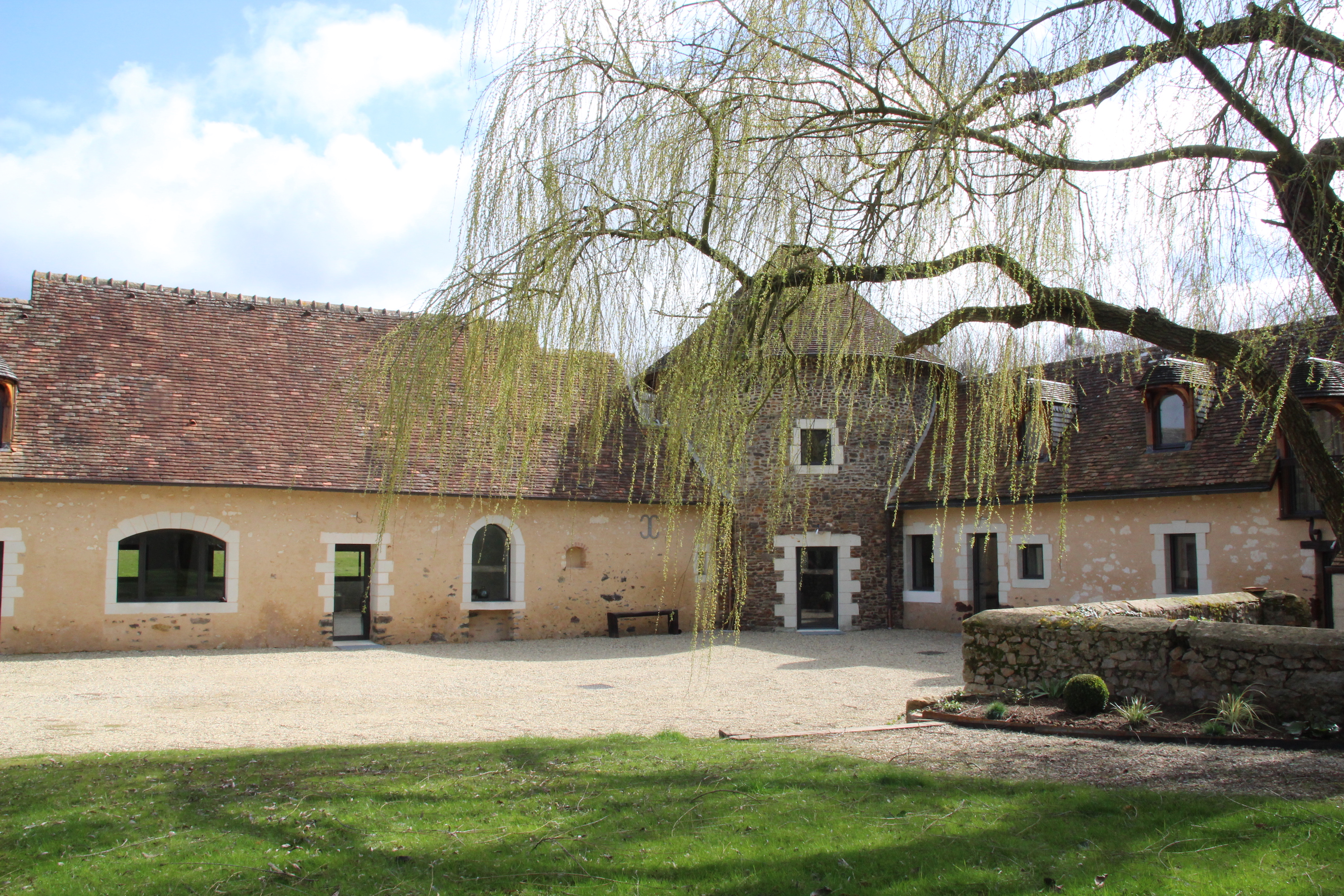 Chambre familiale du gîte des Charmes