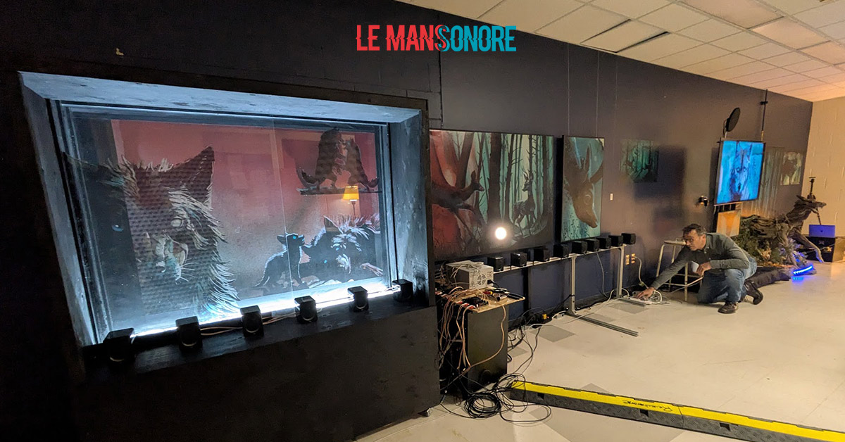 Noire forêt – Bande dessinée in situ