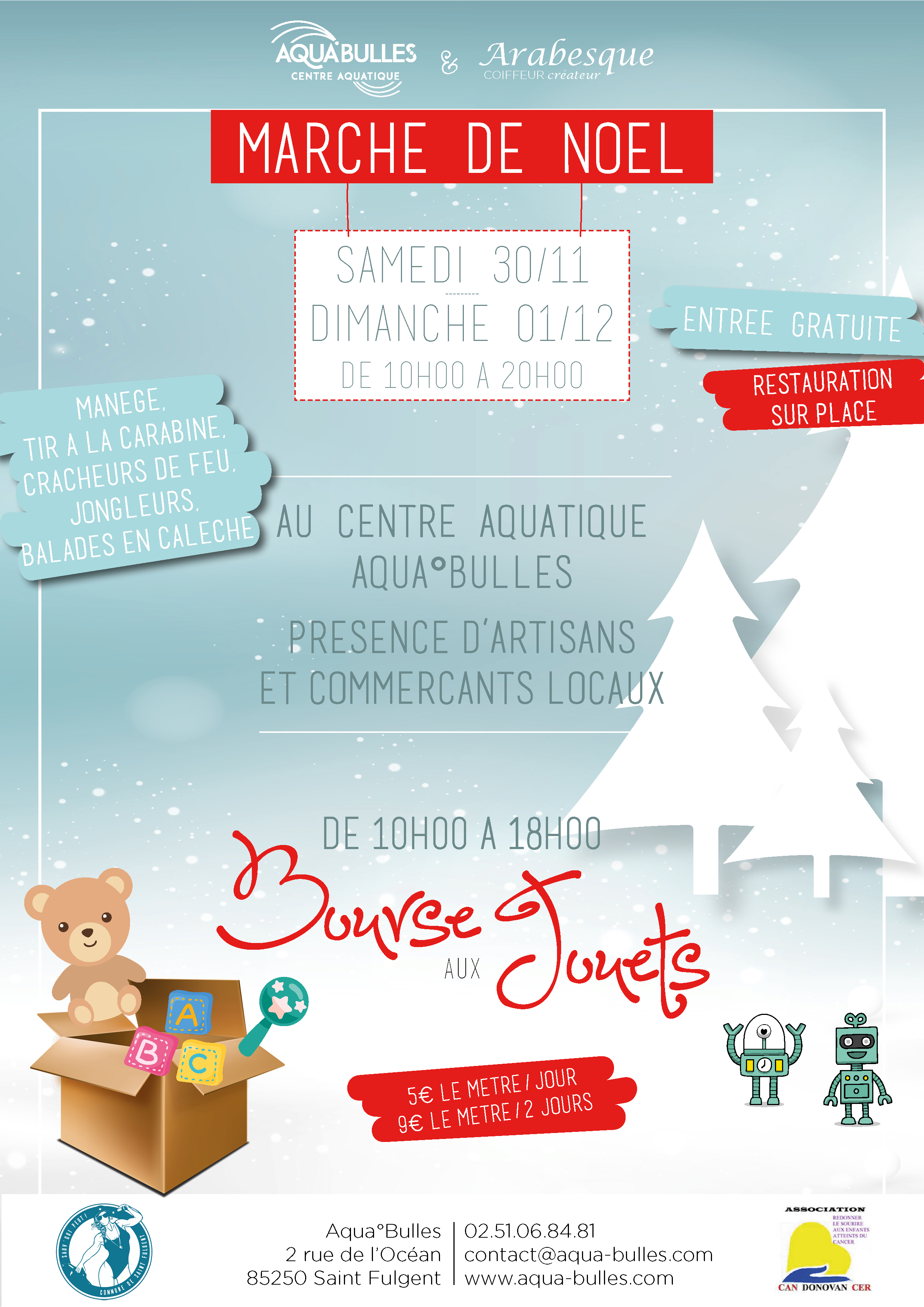 Aqua°Bulles Marché De Noël - Aqua°Bulles