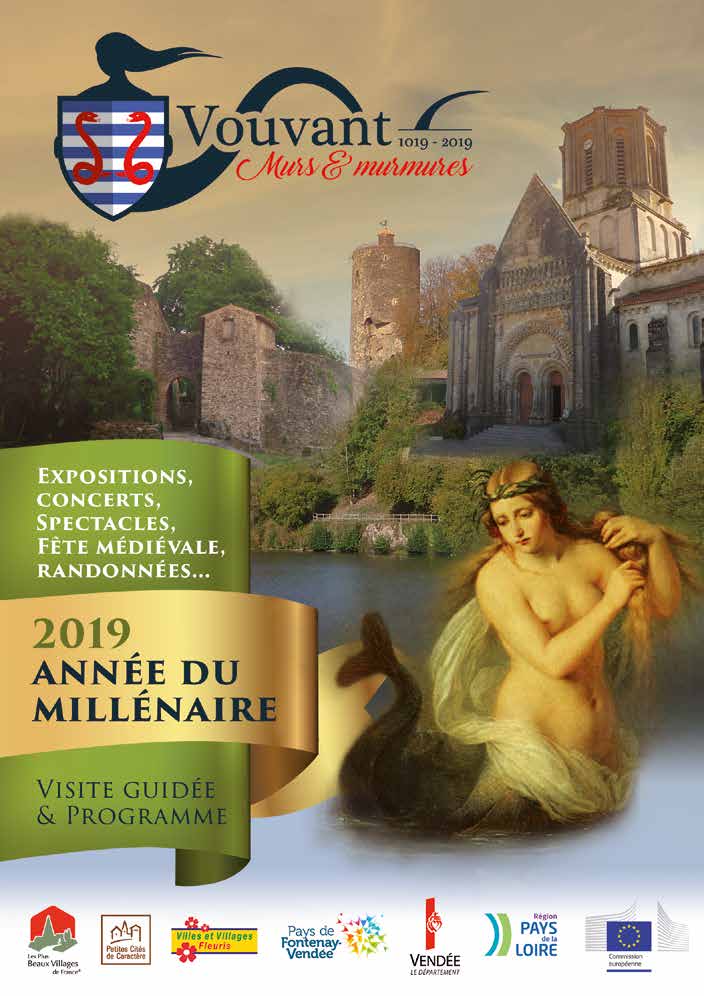 Vouvant le millénaire - programme 2019_couv Vouvant le millénaire - programme 2019_couv