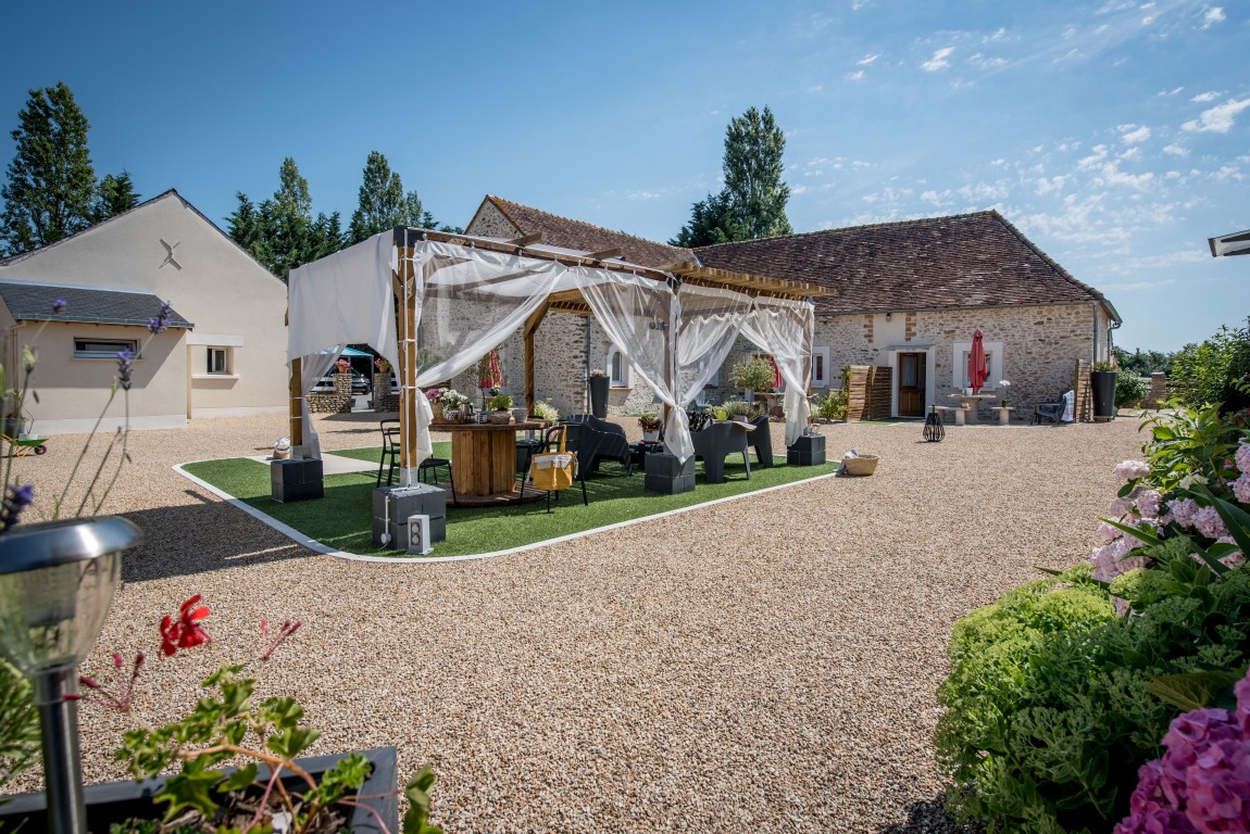 Gîte de groupe avec salle de réception